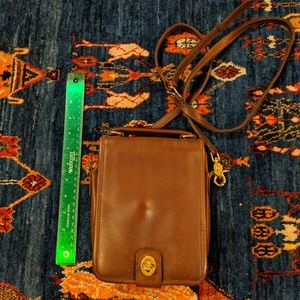 Brown Leather Crossbody Purse